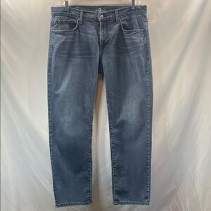 7 For All Mankind Men's Denim Straight Jeans